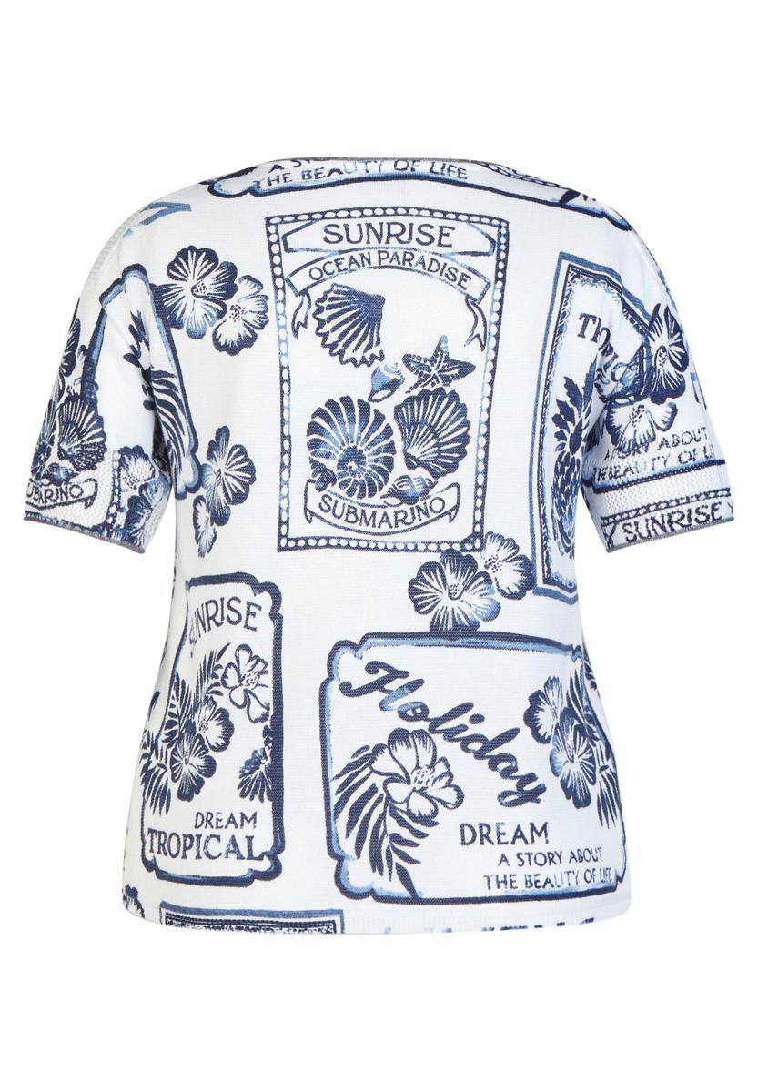 Rabe T-Shirt 56-121603 Blauw 5