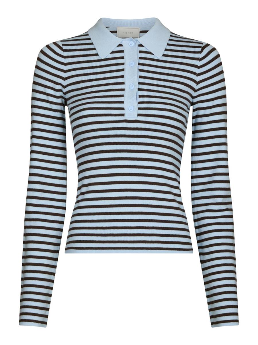 Neo Noir Polo Fannya Blauw 2