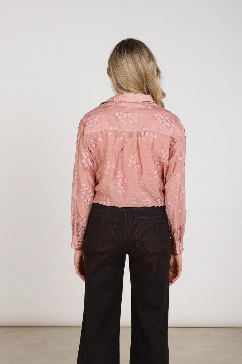 NUKUS Blouse NKF02177 Roze 2