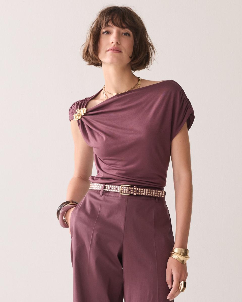 Summum Pantalon 4s2808-11816 Paars 6