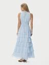 Neo Noir Jurk Marli Solid Blauw 3