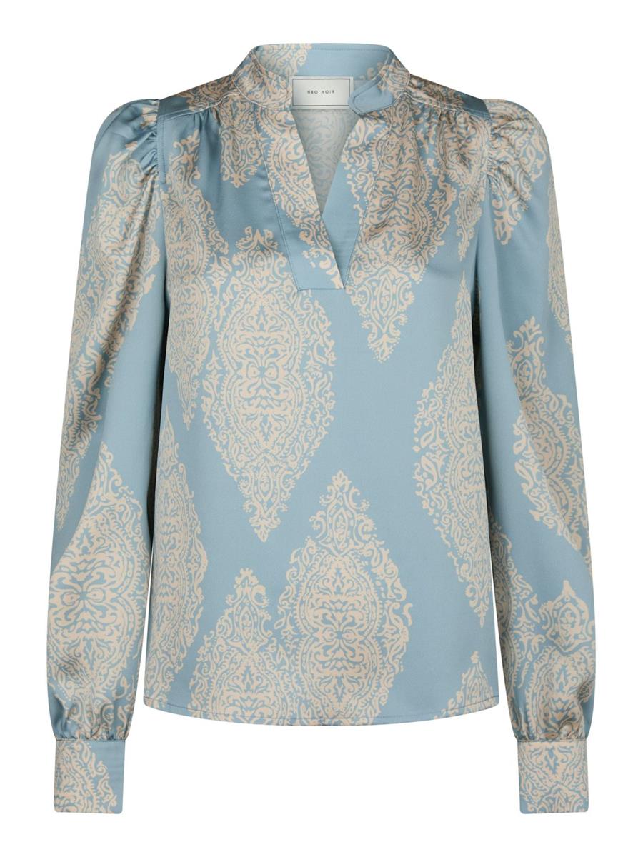 Neo Noir Blouse Rosslyn Blauw 2