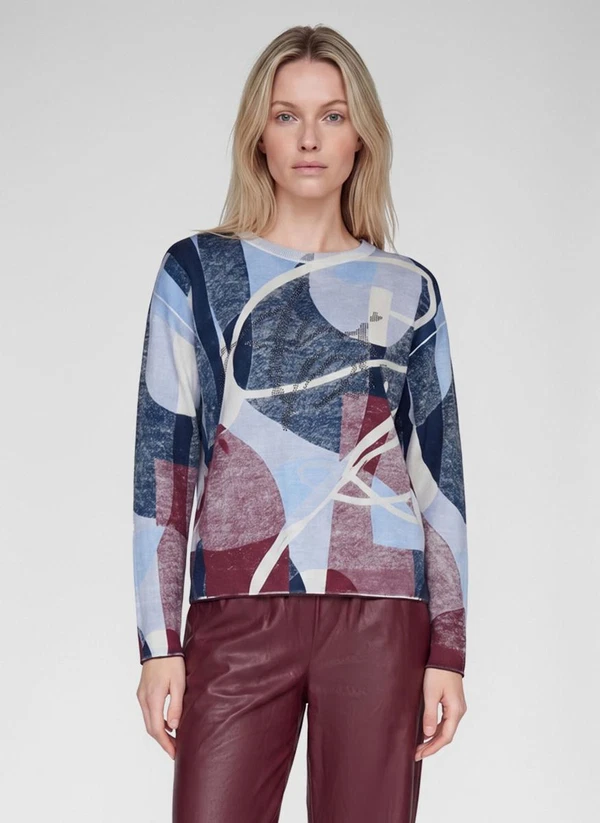 Rabe Longsleeve 57-114613 Blauw 1