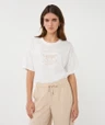 EsQualo T-Shirt SP26.05013 Off-White 1