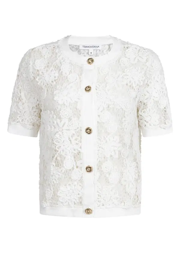 Tramontana Vest C07-20-701 Off-White 1