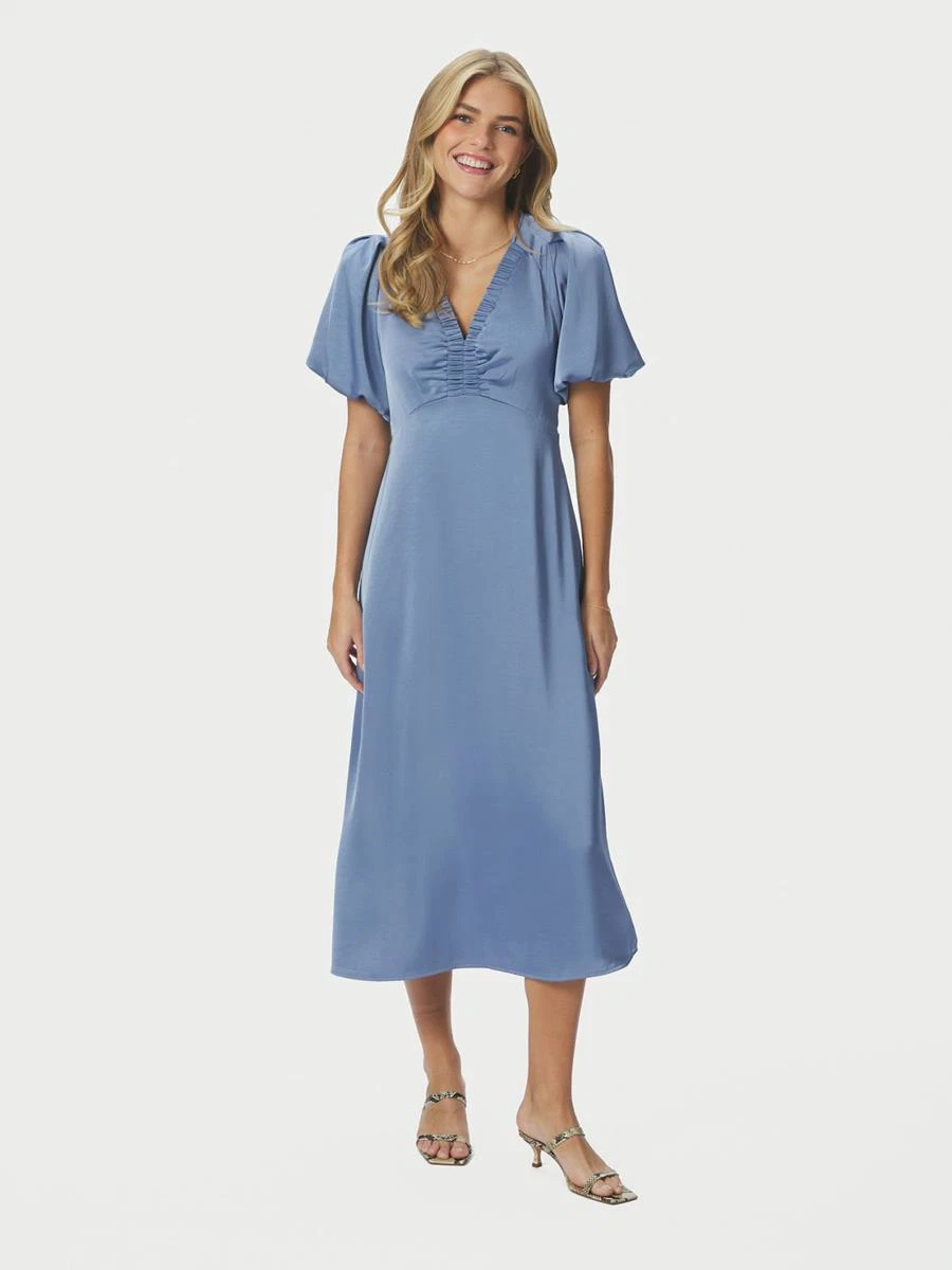 Neo Noir Jurk Illana Blauw 1