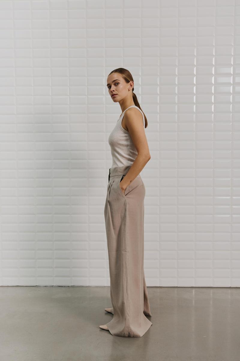 WithBlack Pantalon Marleen Beige 2