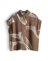 SOMEDAY Blouse Zelyna Bruin 2