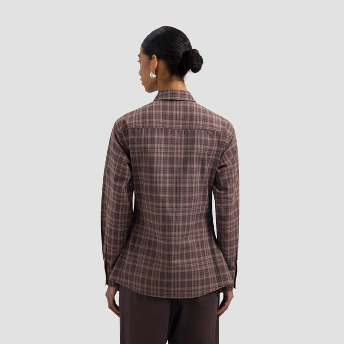 OLAF Blouse W260302 Bruin 3