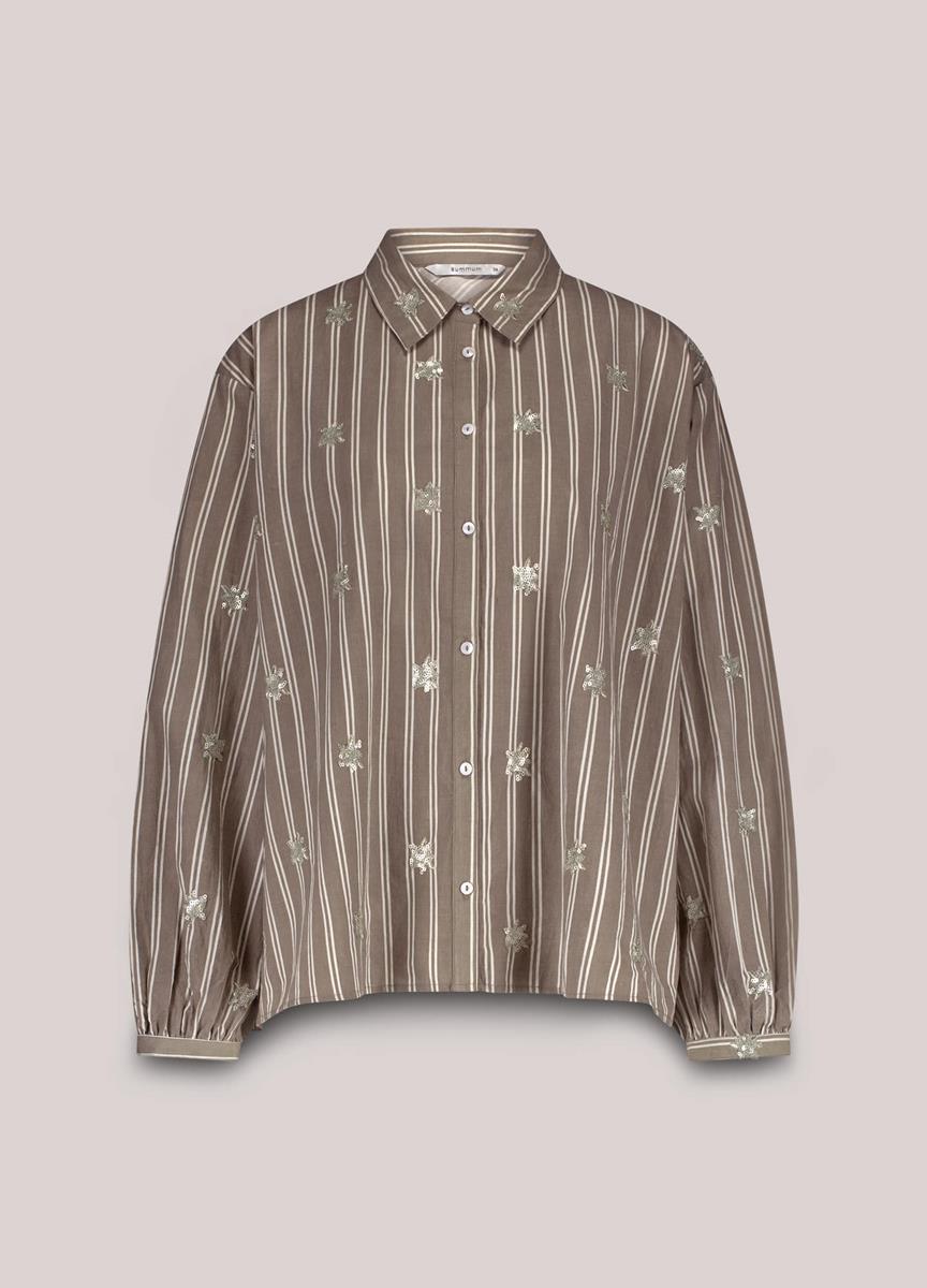 Summum Blouse 2s3328-12291 Taupe 1