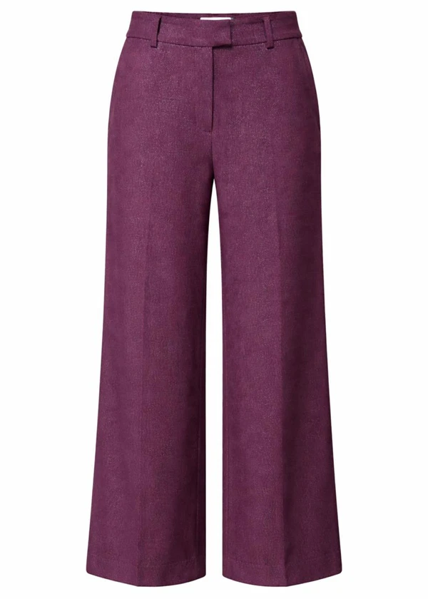 Freebird Pantalon Lolani Wide Wv-He Rood 1