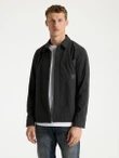 CHASIN Overshirt Axel Zwart 1