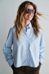 Penn & Ink Blouse W26Z913 Blauw 1