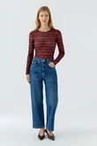 Oui T-Shirt 0099899 Rood 5