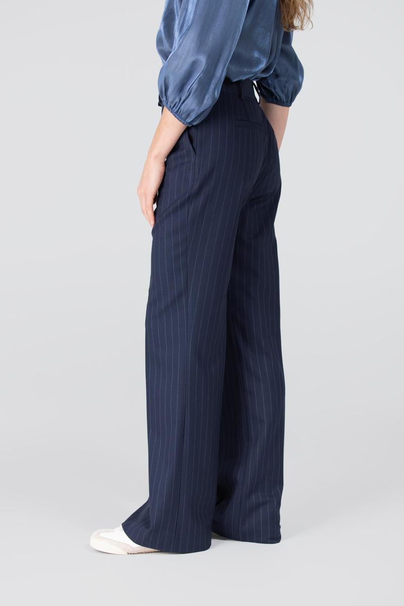 Jansen Amsterdam Pantalon Colette Blauw 3