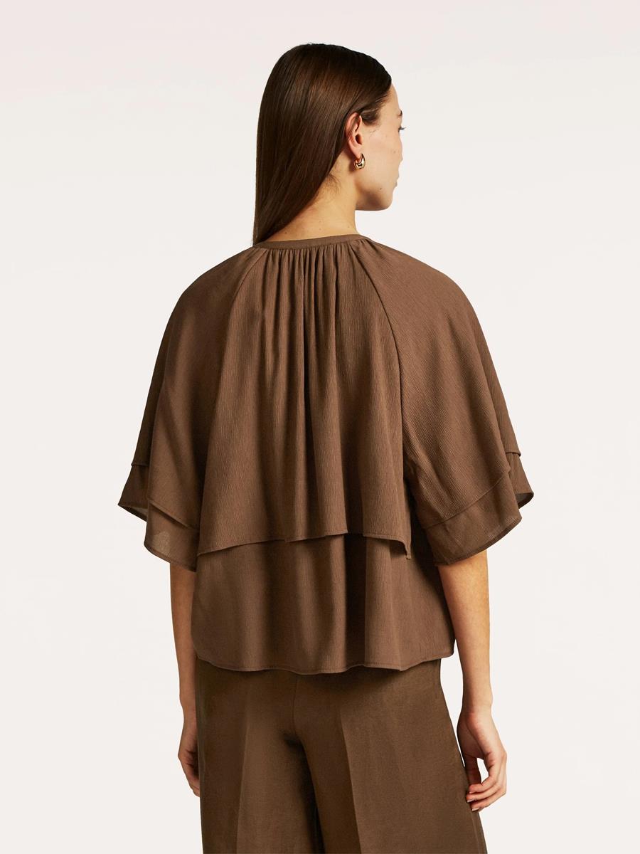 Beaumont Collectie Blouse Gabriella Bruin 3