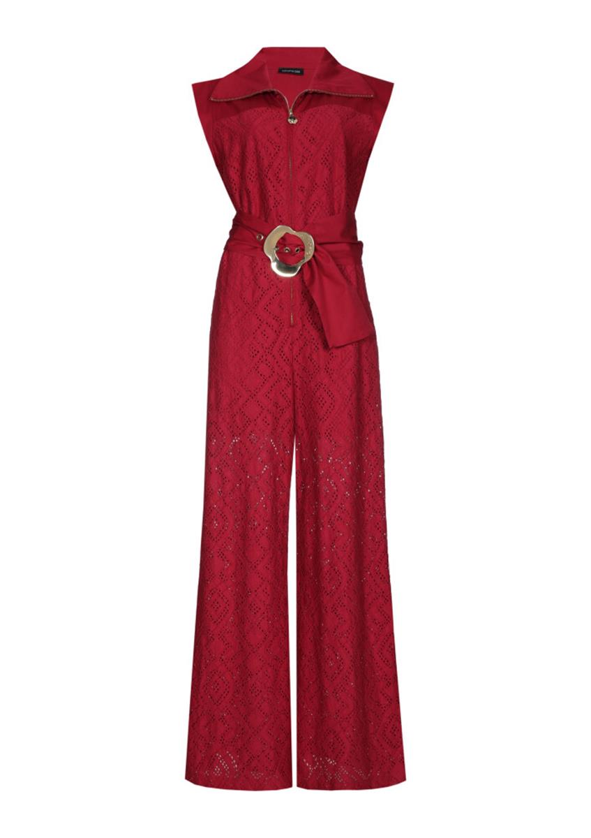 Caroline Biss Jumpsuit 1552 Rood 2