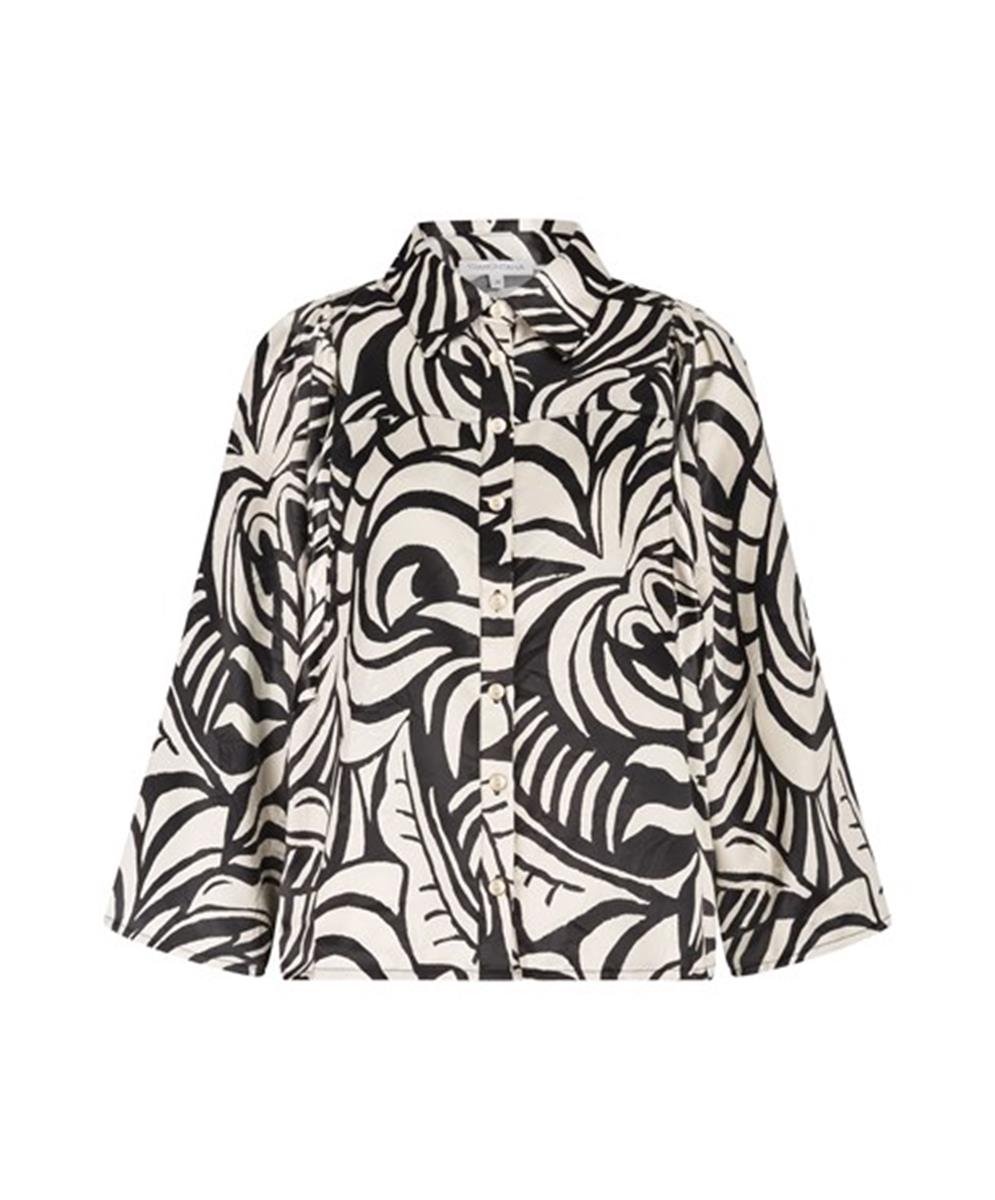 Tramontana Blouse C19-19-301 Zwart 1