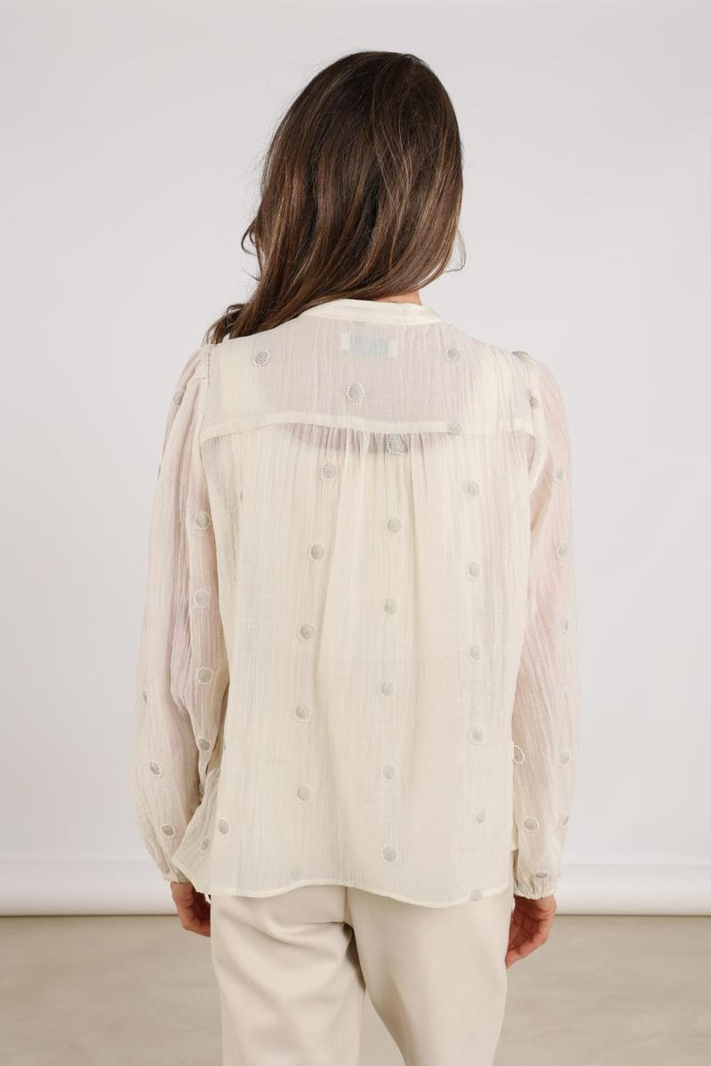 NUKUS Blouse NKF02059 Off-White 3