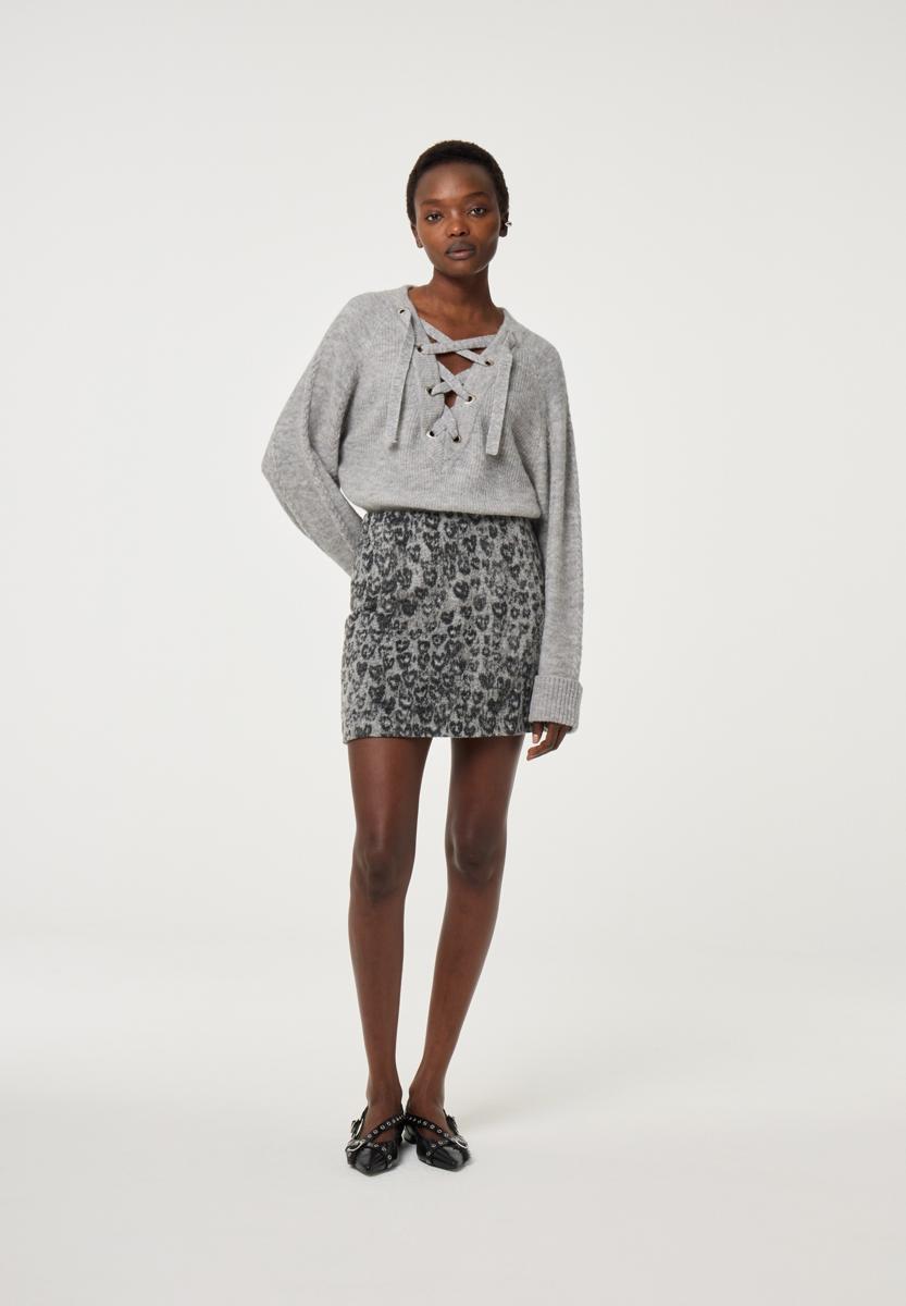 Fabienne Chapot Rok Kendal Grijs 1