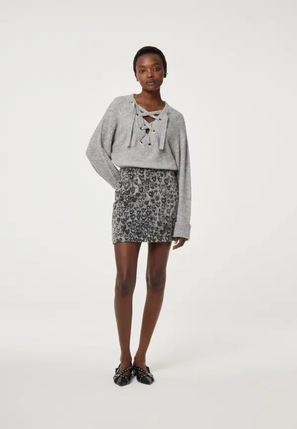 Fabienne Chapot Rok Kendal Grijs 1