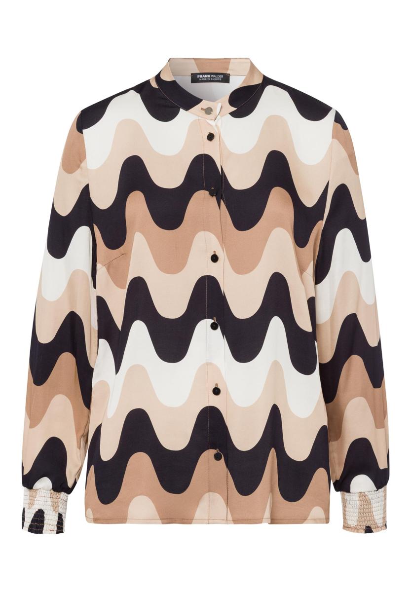 Frank Walder Blouse W53110101 Bruin 1
