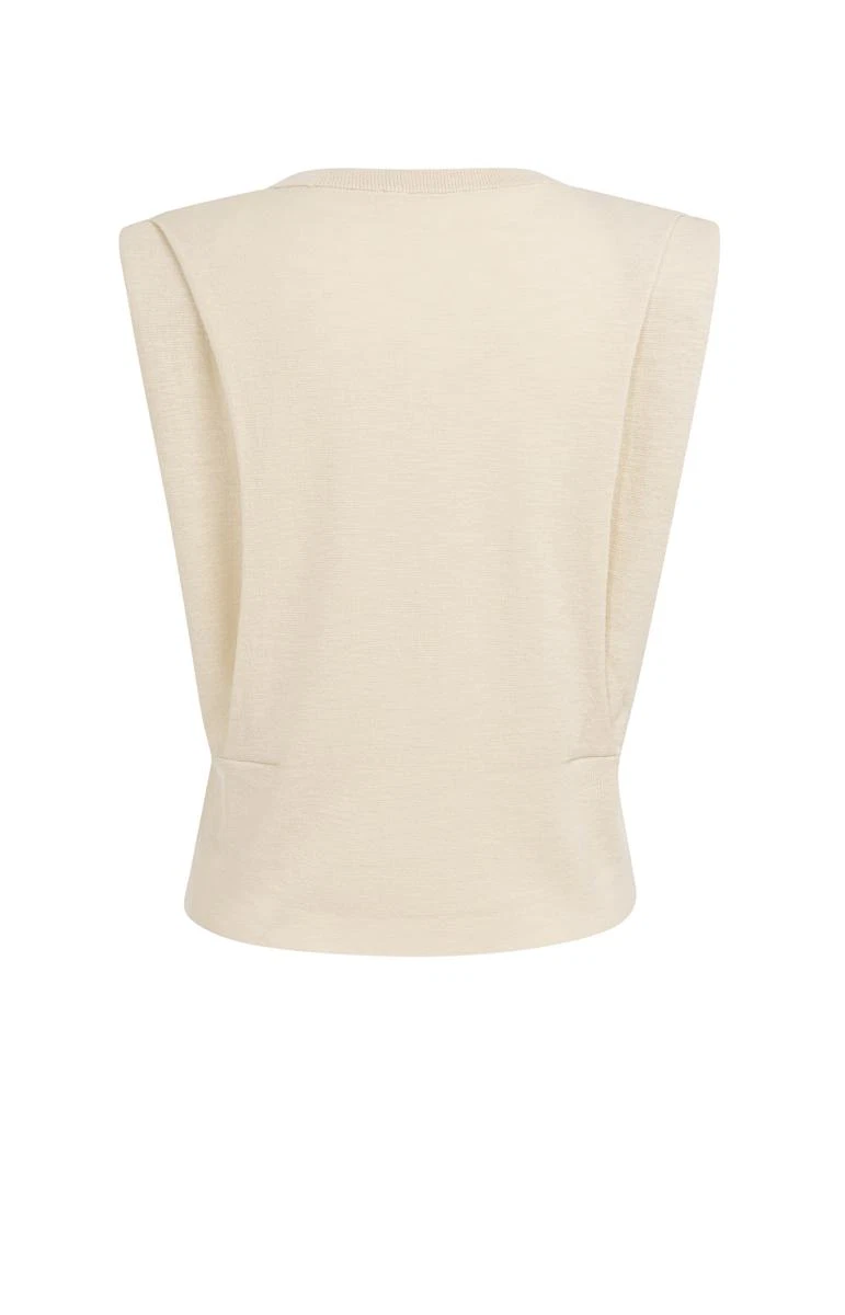 YAYA Vest 01-010158-605 Off-White 2