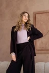 &Co Woman Vest AC105 Paars 4