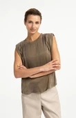 YAYA T-Shirt 01-701408-608 Bruin 1