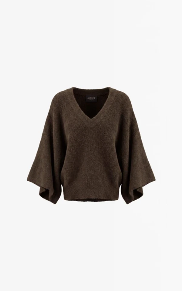 Aimée the Label Trui Clippo Blauw 1