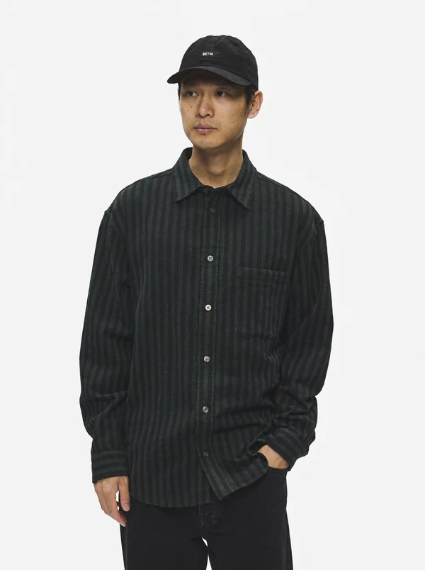 Wood Wood Overshirt Carter Groen 1