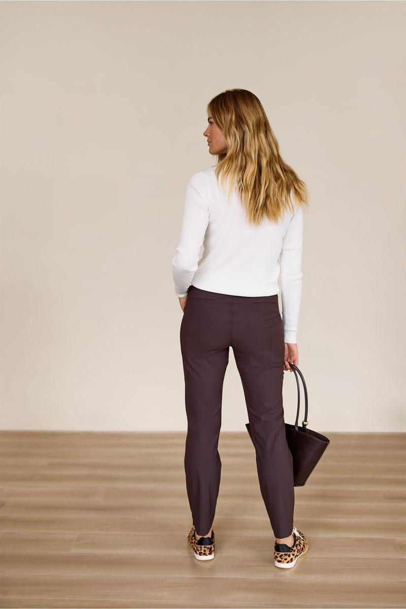 Studio Anneloes Pantalon Anne Bonded Bruin 4