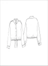 Jansen Amsterdam Blouse DOT W26 Bruin 1