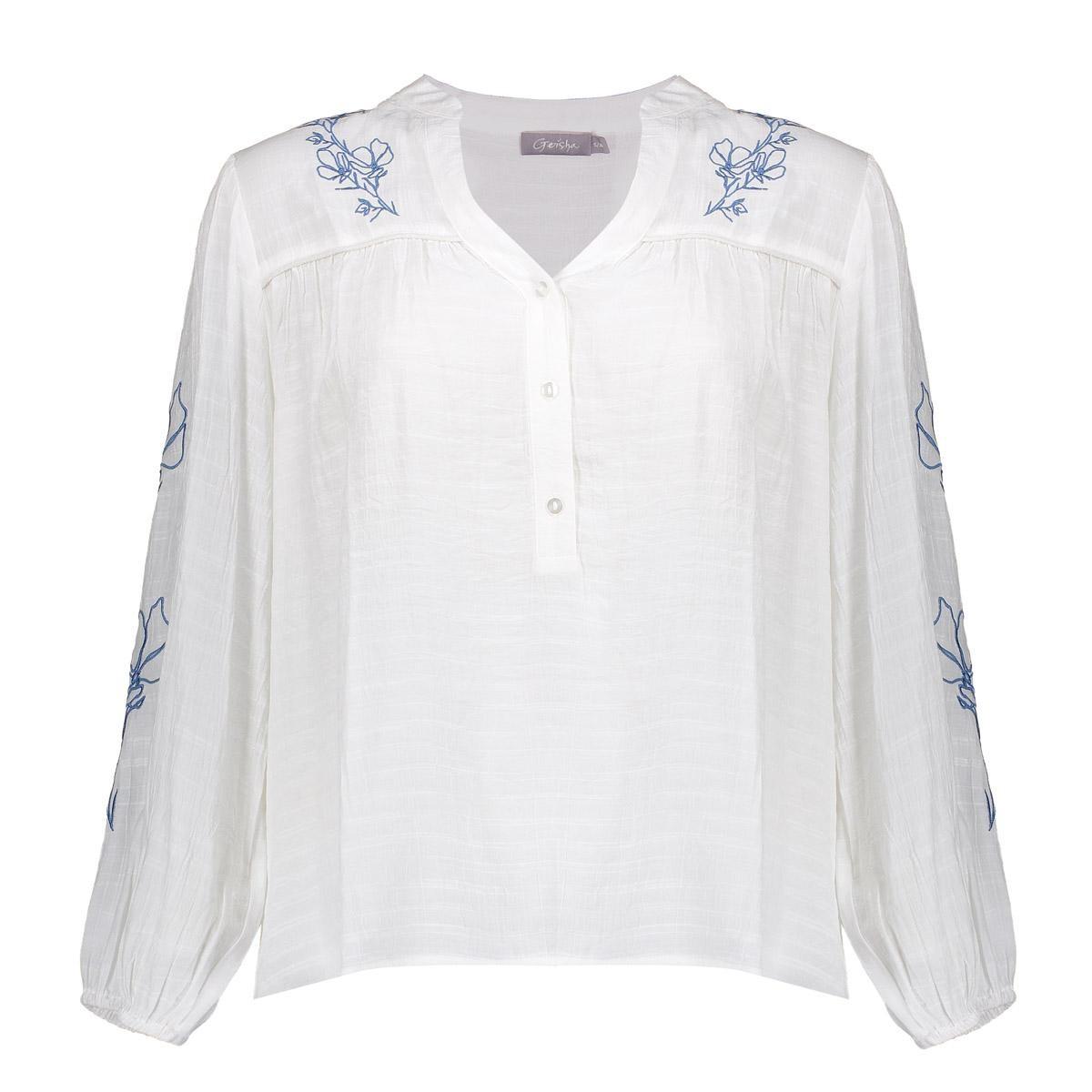 Geisha Blouse 63069-14 Wit 1