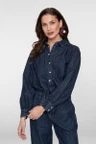Geisha Blouse 63002-10 Blauw 1