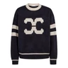 Co'Couture Trui Row Coco Blauw 2