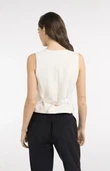 YAYA Gilet 01-521007-605 Off-White 3