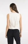 YAYA Gilet 01-521007-605 Off-White 3