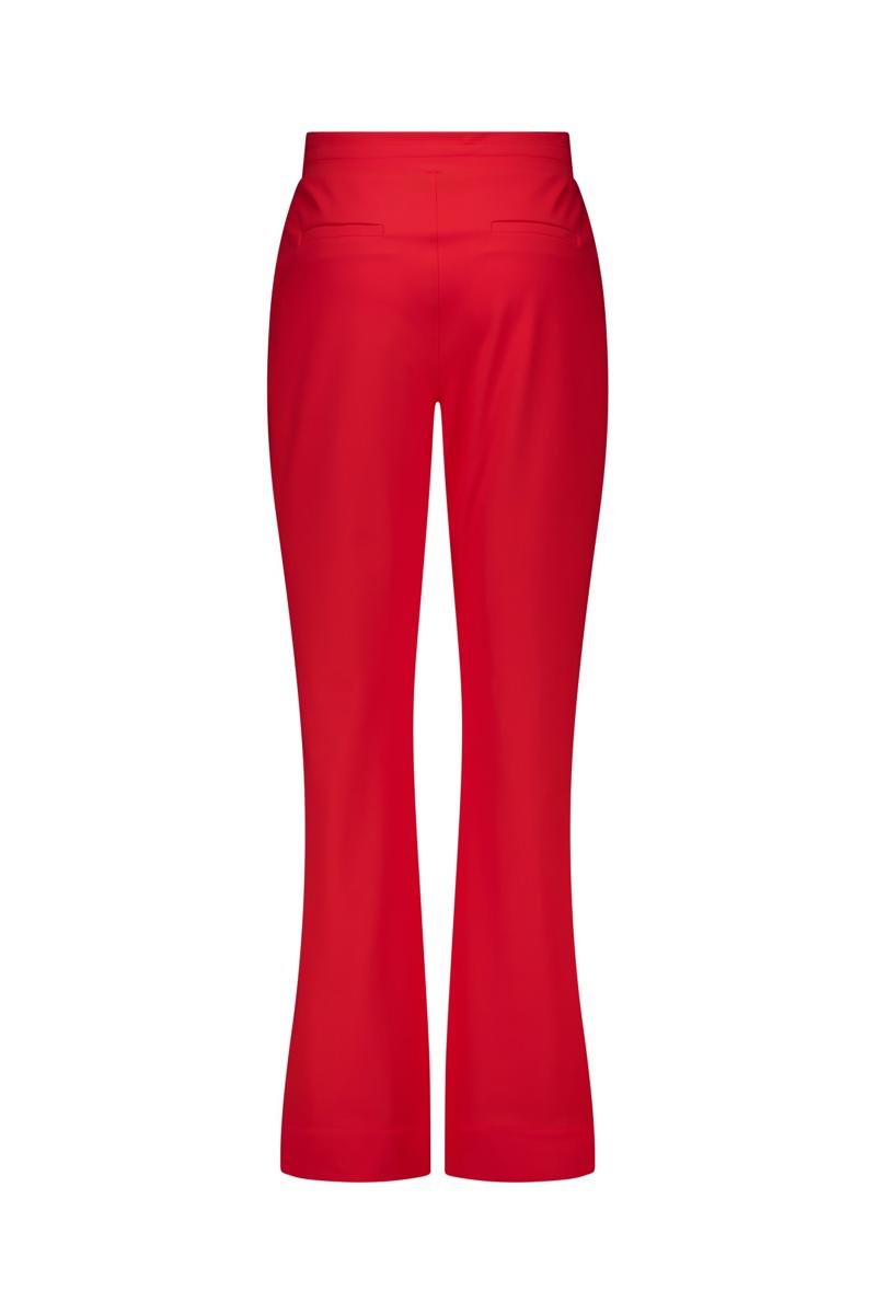 Studio Anneloes Pantalon Flair Bonded Rood 3