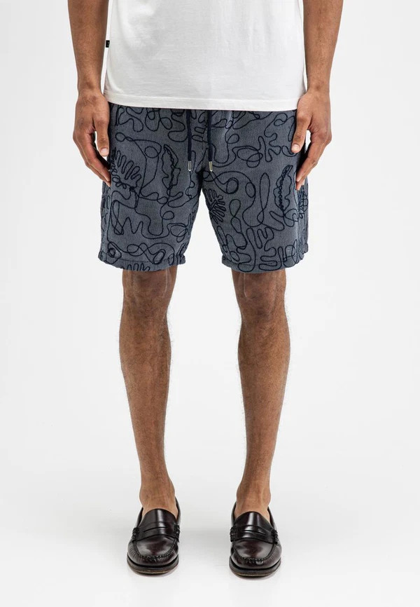 Butcher of Blue Korte Broek Alex Embro Blauw 1