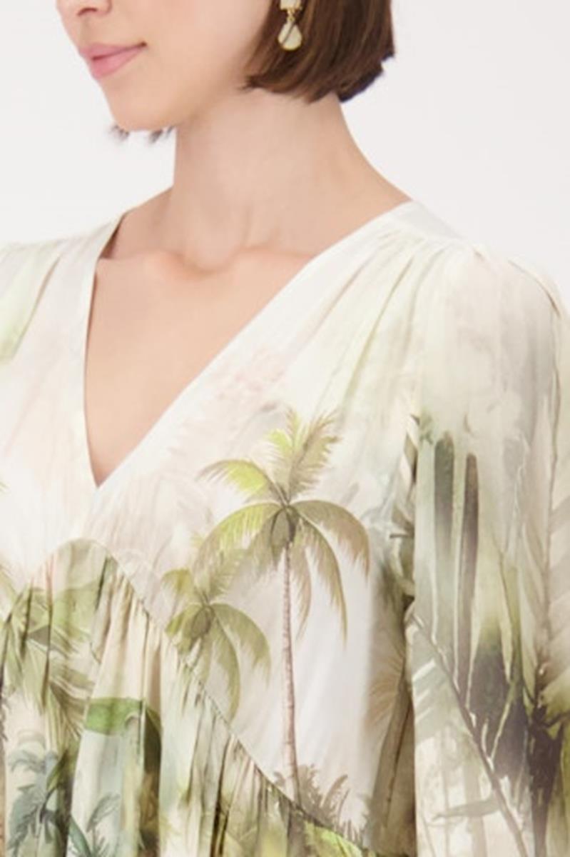 Monari Jurk 410697 Groen 5