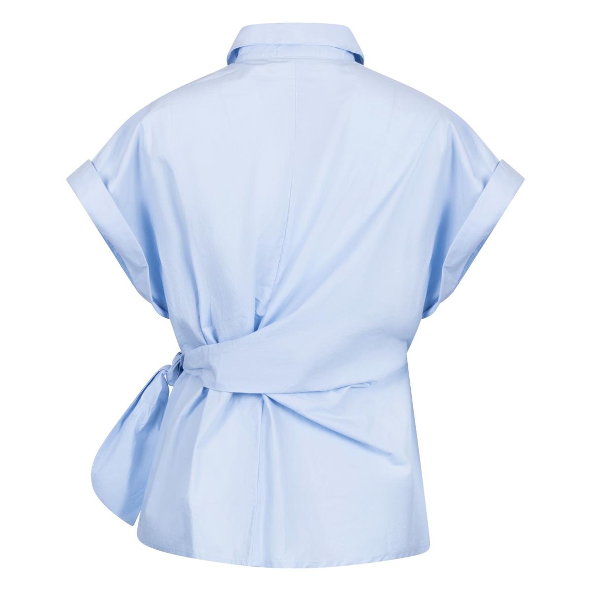 NUKUS Blouse Aneta Blauw 4