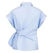 NUKUS Blouse Aneta Blauw 4