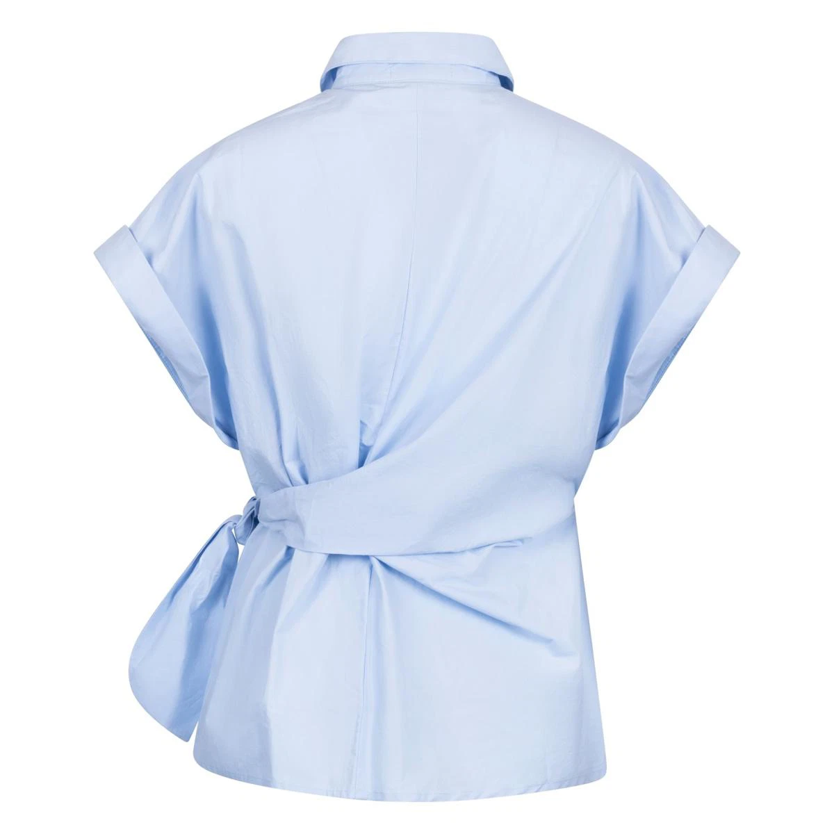 NUKUS Blouse Aneta Blauw 4
