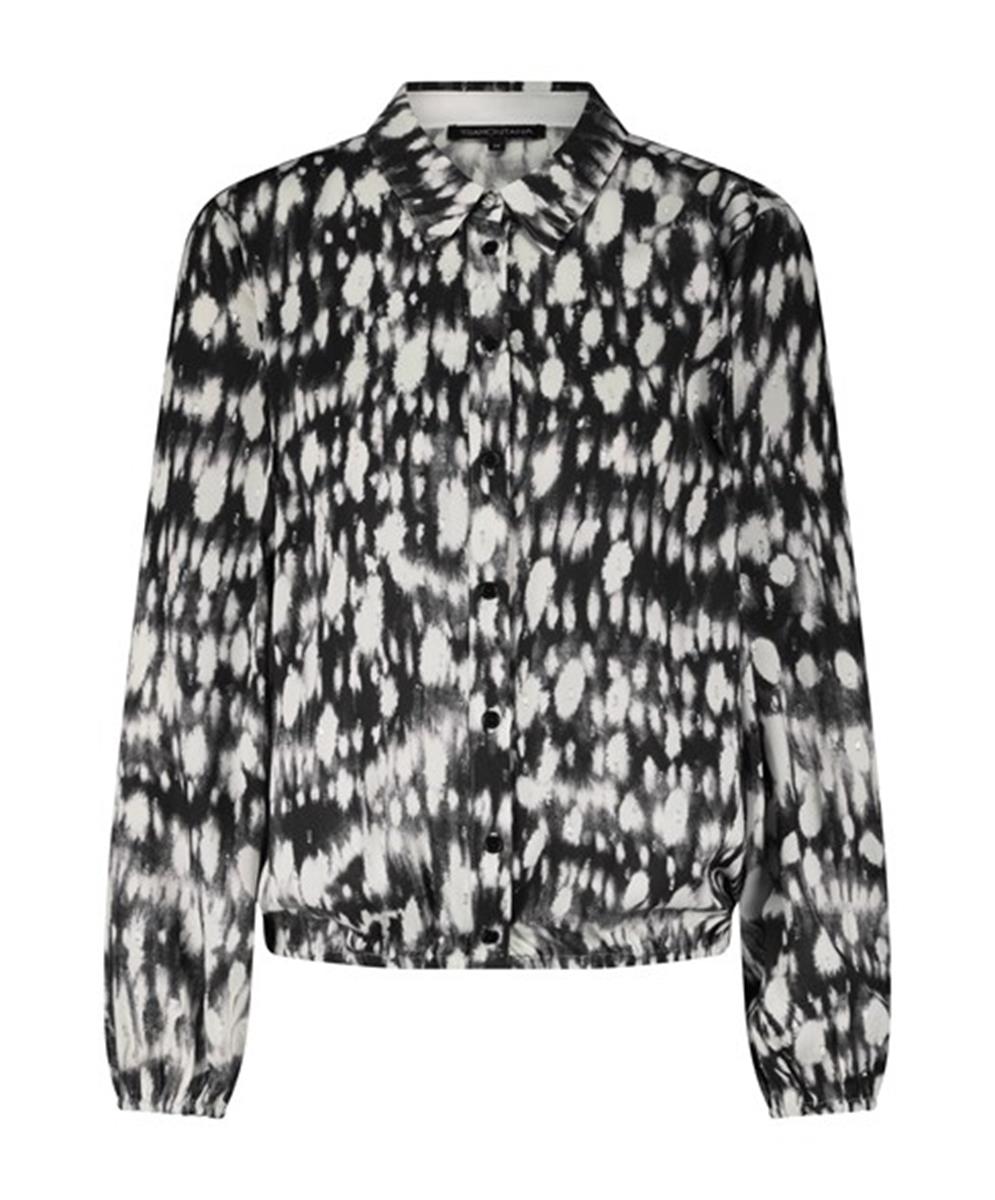 Tramontana Blouse C39-18-301 Zwart 2