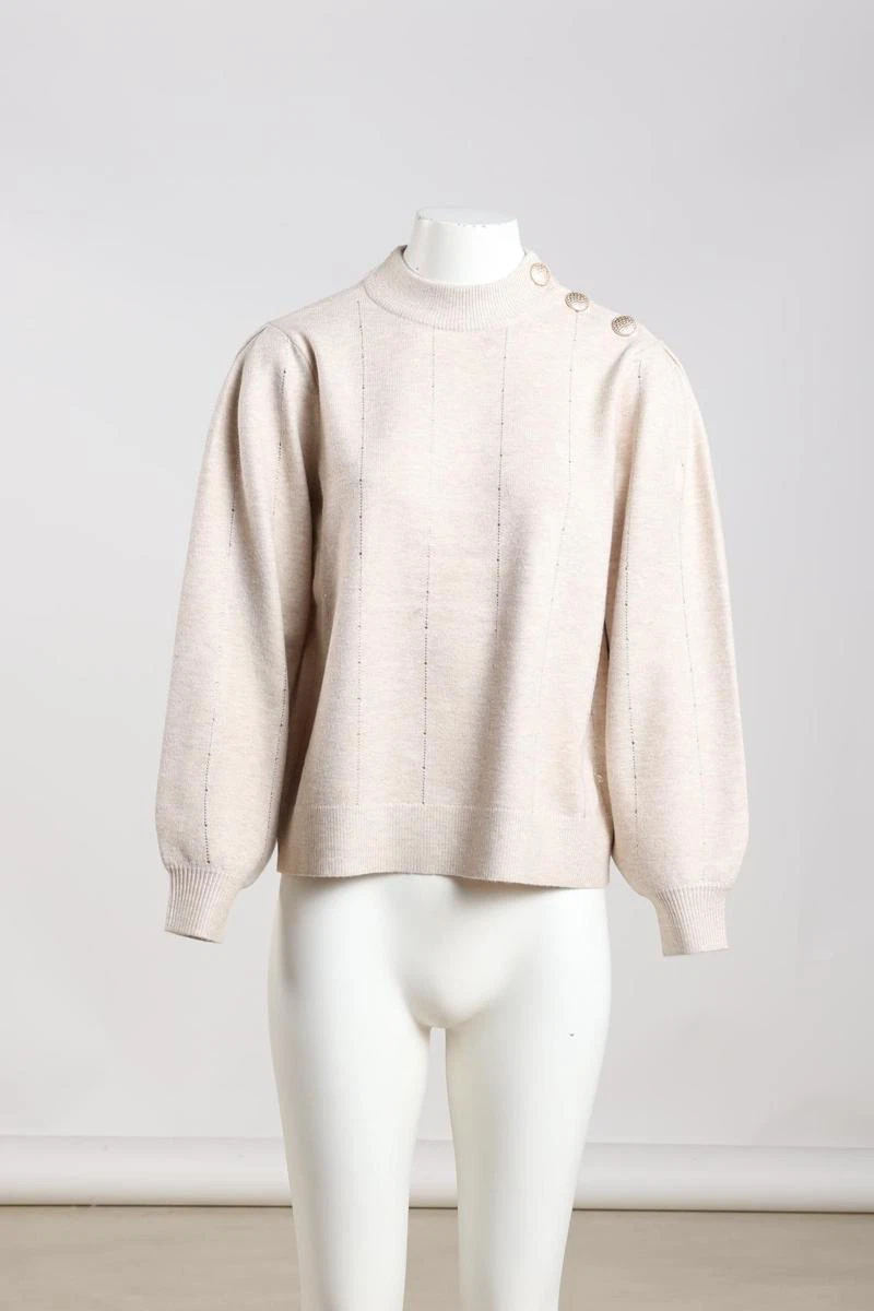 NUKUS Trui NKF03085 Beige 1