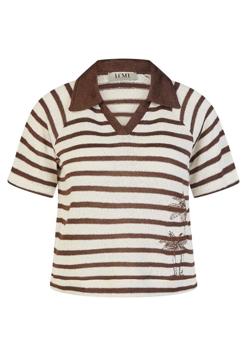 LeComte T-Shirt 56-624308 Bruin 1