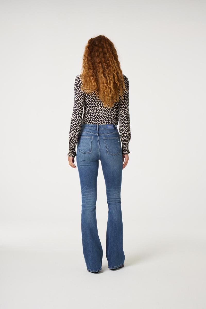 Fabienne Chapot Jeans Eva Flare Blauw 4