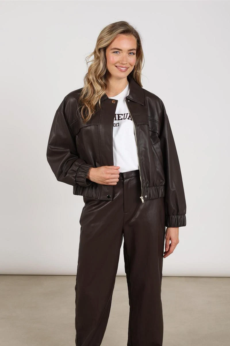 NUKUS Blazer NKF13132 Bruin 4