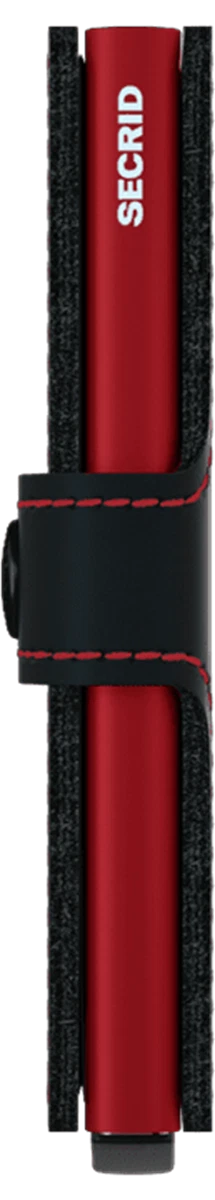 Secrid Miniwallet Matte Black Red Zwart 5